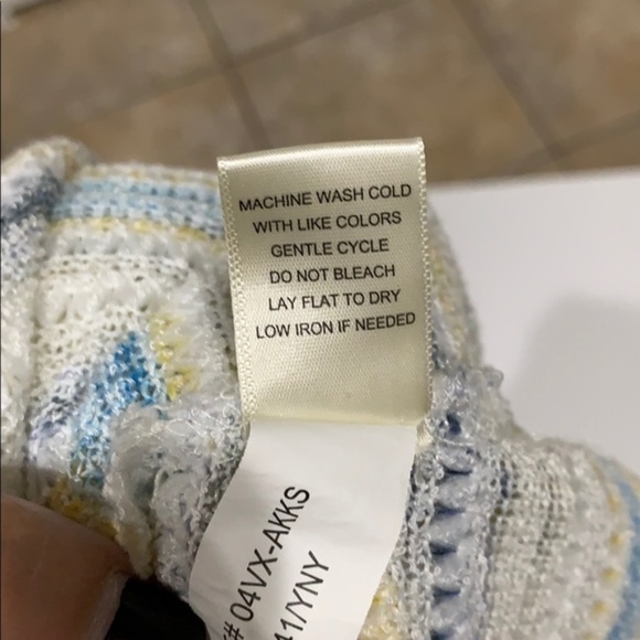 Tru Self Tunic Boho Sleeveless Top Macrame Bottom - Picture 6 of 7